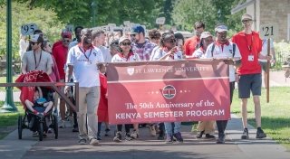 KSP Marches in the Alumni Parade