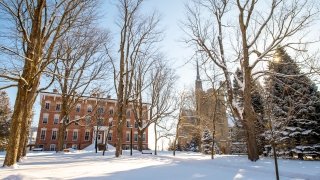 Richardson and Gunnison in Winter