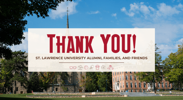 Thank you to St. Lawrence alumni, families, and friends