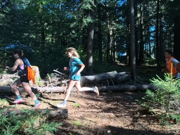 Arcadians enjoy running on the White Trail in their free time.