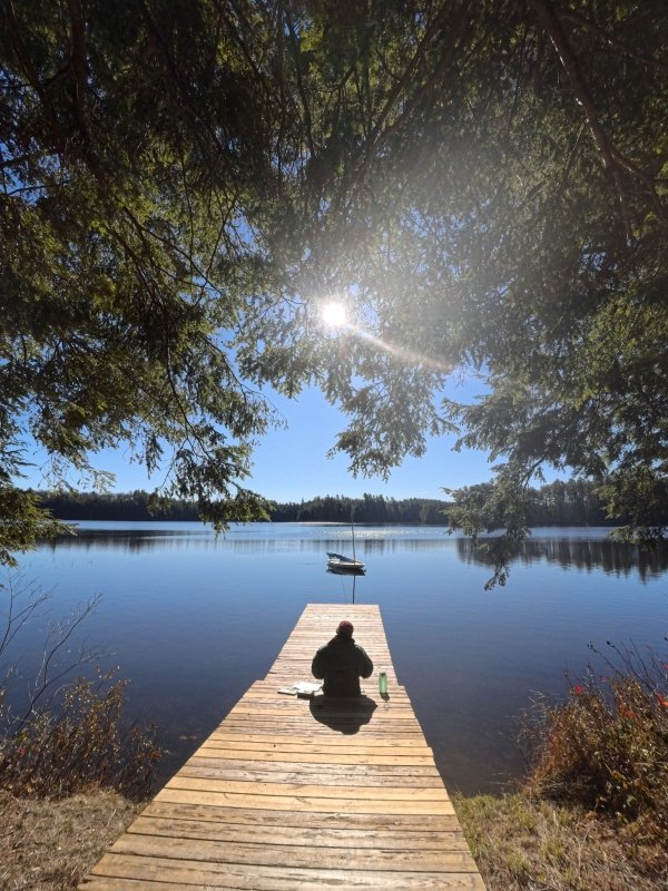 The sound of sit-spot sunshine.